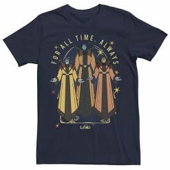 Licensed Character Men's Marvel Loki Time Keepers For All Time Quote Tee Black -Licensed Character Shop unnamed file 23424