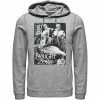 Licensed Character Men's CBS The Twilight Zone Comic 60th Hoodie White
