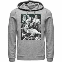 Licensed Character Men's CBS The Twilight Zone Comic 60th Hoodie White -Licensed Character Shop unnamed file 23451