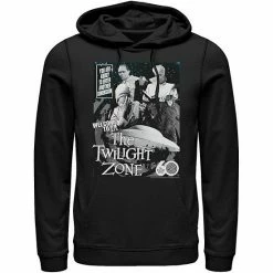 Licensed Character Men's CBS The Twilight Zone Comic 60th Hoodie White -Licensed Character Shop unnamed file 23453