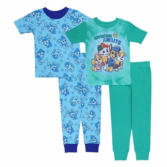 Licensed Character Toddler Boy Paw Patrol "Adventure Awaits" Tops & Bottoms Pajama Set 3 Licensed Character Toddler Boy Paw Patrol "Adventure Awaits" Tops & Bottoms Pajama Set