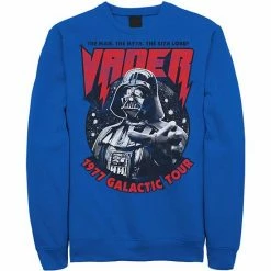 Licensed Character Men's Star Wars Vader 1977 Galactic Tour Metal Poster Sweatshirt Athletic Heather -Licensed Character Shop unnamed file 23474