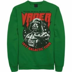 Licensed Character Men's Star Wars Vader 1977 Galactic Tour Metal Poster Sweatshirt Athletic Heather -Licensed Character Shop unnamed file 23475