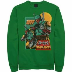 Licensed Character Men's Star Wars Mandalorian Soldier Kanji Sweatshirt Royal -Licensed Character Shop unnamed file 23509