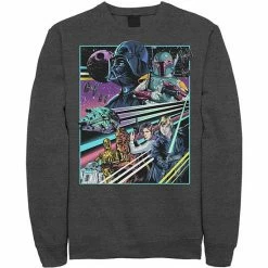 Licensed Character Men's Star Wars Neon Rebel Alliance Poster Sweatshirt Athletic Heather 17 Licensed Character Men's Star Wars Neon Rebel Alliance Poster Sweatshirt Athletic Heather -Licensed Character Shop unnamed file 23520