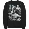 Licensed Character Men's CBS The Twilight Zone Comic 60th Sweatshirt Royal -Licensed Character Shop unnamed file 23532