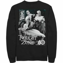 Licensed Character Men's CBS The Twilight Zone Comic 60th Sweatshirt Royal -Licensed Character Shop unnamed file 23534