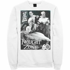 Licensed Character Men's CBS The Twilight Zone Comic 60th Sweatshirt Royal -Licensed Character Shop unnamed file 23539