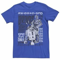 Licensed Character Men's Star Wars R2-D2 And C-3PO The Droids You're Looking For Show Tee Red Heather -Licensed Character Shop unnamed file 23545