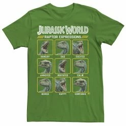 Licensed Character Men's Jurassic World Two Blue Raptor Expressions Tee Royal Heather -Licensed Character Shop unnamed file 23629