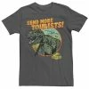Licensed Character Men's Jurassic Park T-Rex Send More Tourists Tee Navy Heather -Licensed Character Shop unnamed file 23633