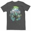 Licensed Character Men's Jurassic World Blue Green Jungle Velociraptor Attack Graphic Tee Navy Heather 2 Licensed Character Men's Jurassic World Blue Green Jungle Velociraptor Attack Graphic Tee Navy Heather -Licensed Character Shop unnamed file 23641