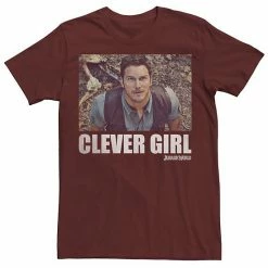 Licensed Character Men's Jurassic World Clever Girl Owen Movie Still Graphic Tee Kelly -Licensed Character Shop unnamed file 23674