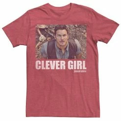 Licensed Character Men's Jurassic World Clever Girl Owen Movie Still Graphic Tee Kelly -Licensed Character Shop unnamed file 23677