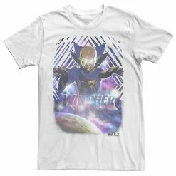 Licensed Character Men's Marvel What If The Watcher Never Sleeps Tee White -Licensed Character Shop unnamed file 23685