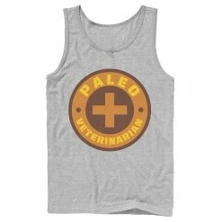 Licensed Character Men's Jurassic World Paleo Veternarian Badge Tank Royal -Licensed Character Shop unnamed file 23697