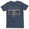 Licensed Character Men's NES Controller "Old School" Short Sleeve Tee Charcoal Heather -Licensed Character Shop unnamed file 23789