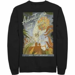 Licensed Character Men's Disney / Pixar Up Poster Distressed Vintage Sweatshirt Red -Licensed Character Shop unnamed file 23809