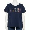 Licensed Character Plus Size Peanuts Outline Group Graphic Tee -Licensed Character Shop unnamed file 2381