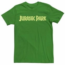 Licensed Character Men's Jurassic Park Classic Simple Text Graphic Tee Kelly Heather -Licensed Character Shop unnamed file 23825