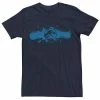 Licensed Character Men's Jurassic World Logo Blue Paint Splatter Graphic Tee Charcoal -Licensed Character Shop unnamed file 23834