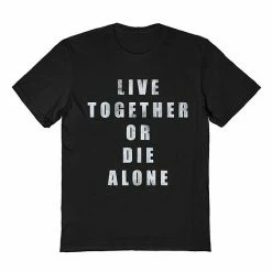 Licensed Character Men's Lost Tee Black -Licensed Character Shop unnamed file 23866