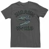 Licensed Character Men's Jurassic World Fallen Kingdom T-Rex Bones Tee Navy Heather -Licensed Character Shop unnamed file 23902