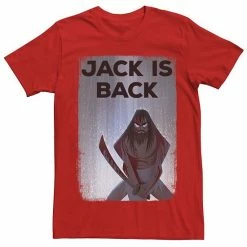 Licensed Character Men's Cartoon Network Samurai Jack Jack Is Back Rainwater Tee Red -Licensed Character Shop unnamed file 23912