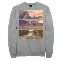 Licensed Character Men's Gonzales Vamonos Lanscape Portrait Stack Sweatshirt White -Licensed Character Shop unnamed file 23946