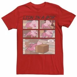Licensed Character Men's Cartoon Network Steven Universe Lion In A Box Comic Strip Tee Royal -Licensed Character Shop unnamed file 23964