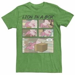Licensed Character Men's Cartoon Network Steven Universe Lion In A Box Comic Strip Tee Royal -Licensed Character Shop unnamed file 23969