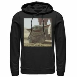 Licensed Character Men's Star Wars The Mandalorian The Child Photograph Hoodie Athletic Heather -Licensed Character Shop unnamed file 23979