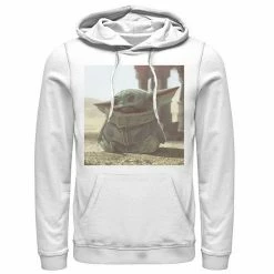 Licensed Character Men's Star Wars The Mandalorian The Child Photograph Hoodie Athletic Heather -Licensed Character Shop unnamed file 23980