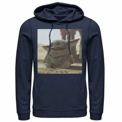 Licensed Character Men's Star Wars The Mandalorian The Child Photograph Hoodie Athletic Heather -Licensed Character Shop unnamed file 23981