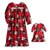 Licensed Character Disney's Mickey Mouse Toddler Girl Jammies For Your Families® "Holiday Party Mickey" Print Nightgown & Doll Gown Set 2 Licensed Character Disney's Mickey Mouse Toddler Girl Jammies For Your Families® "Holiday Party Mickey" Print Nightgown & Doll Gown Set -Licensed Character Shop unnamed file 240