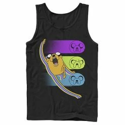 Licensed Character Men's Cartoon Network Adventure Time Jake Emotions Tank Top Athletic Heather -Licensed Character Shop unnamed file 24005