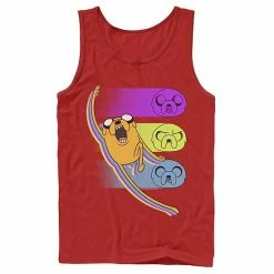 Licensed Character Men's Cartoon Network Adventure Time Jake Emotions Tank Top Athletic Heather -Licensed Character Shop unnamed file 24010