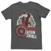 Licensed Character Men's Marvel What If Captain America Zombie Burst Poster Tee Cardinal -Licensed Character Shop unnamed file 24040