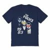 Licensed Character Men's The Police Tee Blue