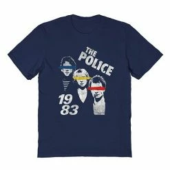 Licensed Character Men's The Police Tee Blue
