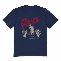 Licensed Character Men's The Police Tee Blue