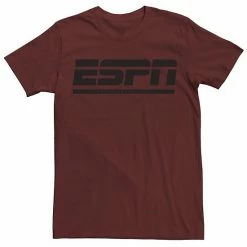 Licensed Character Men's ESPN Bristol Connecticut Black Logo Tee Red -Licensed Character Shop unnamed file 24093