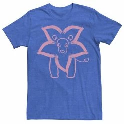 Licensed Character Men's Cartoon Network Steven Universe Flower Lion Outline Tee Navy Heather -Licensed Character Shop unnamed file 24109