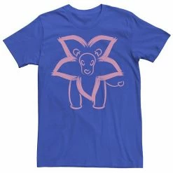 Licensed Character Men's Cartoon Network Steven Universe Flower Lion Outline Tee Navy Heather -Licensed Character Shop unnamed file 24110