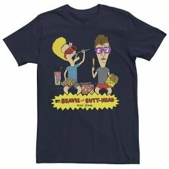 Licensed Character Men's Beavis & Butthead Snacks On The Curb Logo Tee Light Blue 12 Licensed Character Men's Beavis & Butthead Snacks On The Curb Logo Tee Light Blue -Licensed Character Shop unnamed file 24137