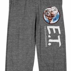 Licensed Character Men's E.T. Character Logo Sleep Pants -Licensed Character Shop unnamed file 24169