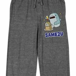 Licensed Character Men's Samezu Shark Eating Pancakes Sleep Pants -Licensed Character Shop unnamed file 24171