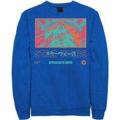 Licensed Character Men's Star Wars Bright Baddies Vader Sweatshirt Red -Licensed Character Shop unnamed file 24181