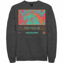 Licensed Character Men's Star Wars Bright Baddies Vader Sweatshirt Red -Licensed Character Shop unnamed file 24182