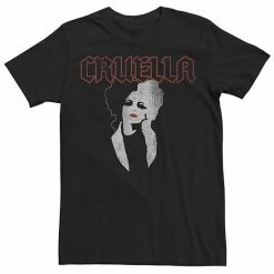 Licensed Character Men's Disney Cruella Dark Portrait Tee Charcoal -Licensed Character Shop unnamed file 24220